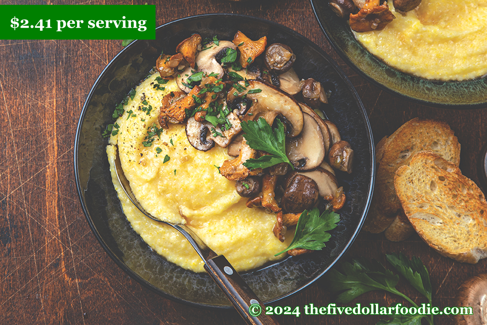 Creamy Polenta with Mushrooms